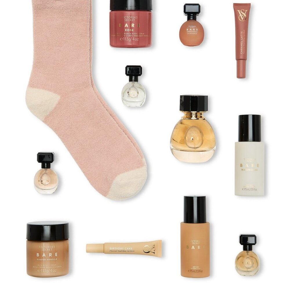 Victoria’s Secret 12 Days Of Christmas Bare Advent Calendar Fragrances More NEW - Picture 2 of 10